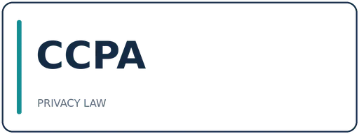 CCPA — California consumer privacy compliance